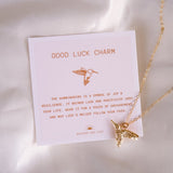 Hummingbird Luck Necklace - Wander + Lust Jewelry
