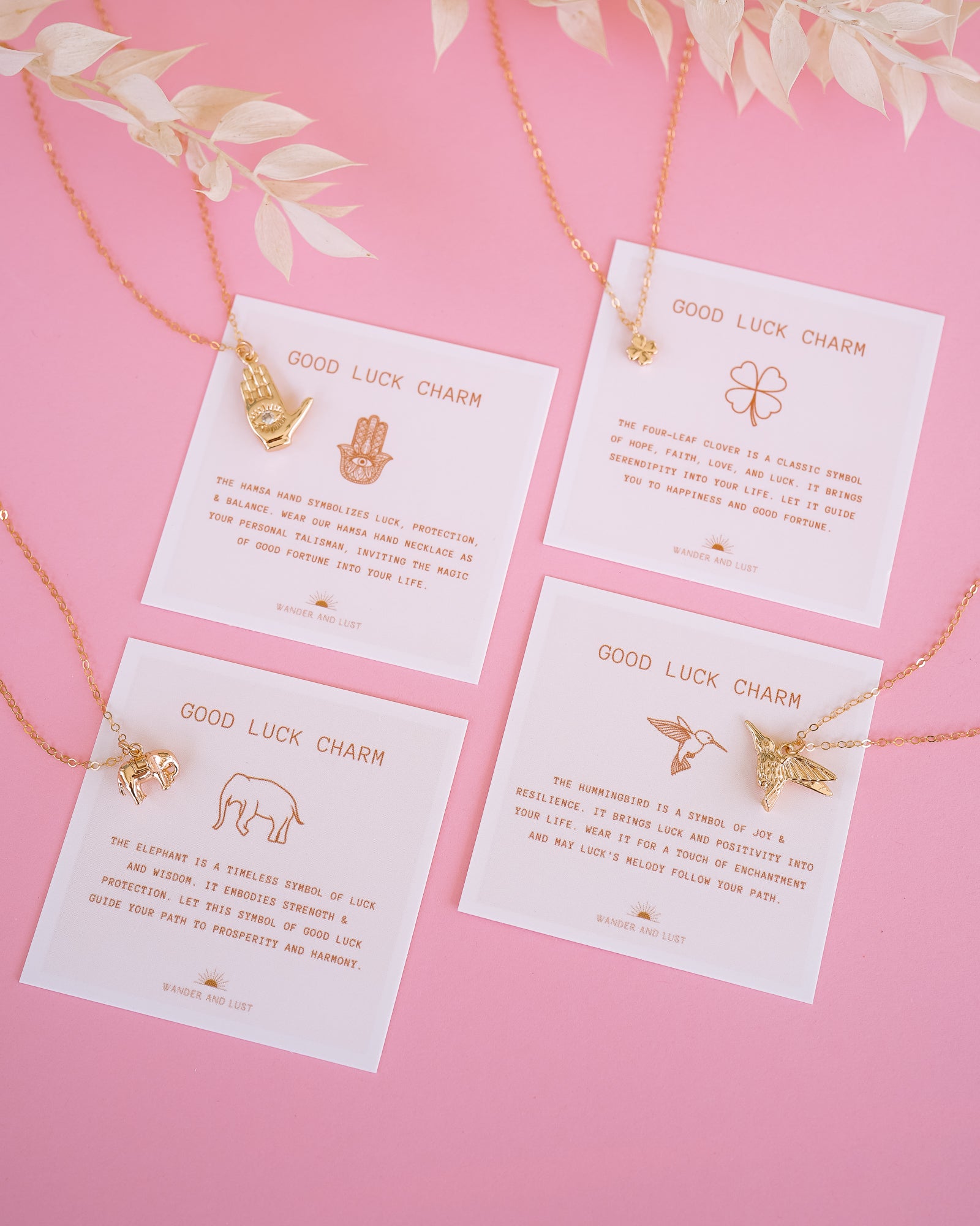 Hummingbird Luck Necklace - Wander + Lust Jewelry