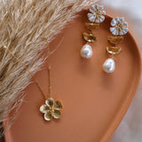 Bloom Pearl Drop Earrings - Wander + Lust Jewelry