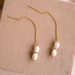 Phoebe Pearl Threaders - Wander + Lust Jewelry