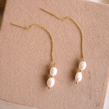 Phoebe Pearl Threaders - Wander + Lust Jewelry