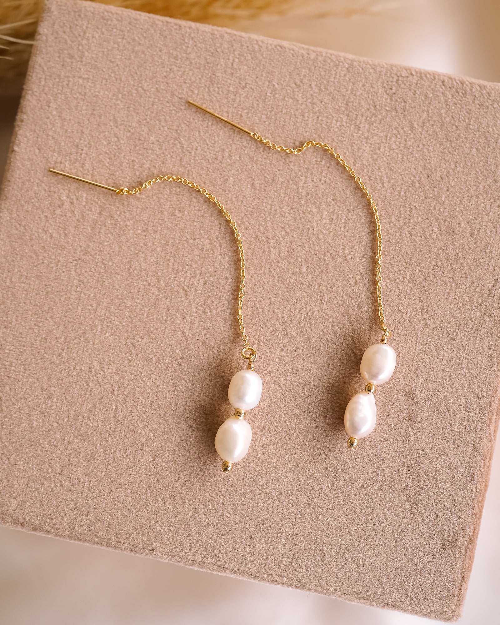 Phoebe Pearl Threaders - Wander + Lust Jewelry
