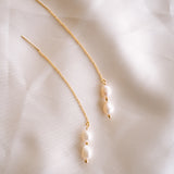 Phoebe Pearl Threaders - Wander + Lust Jewelry