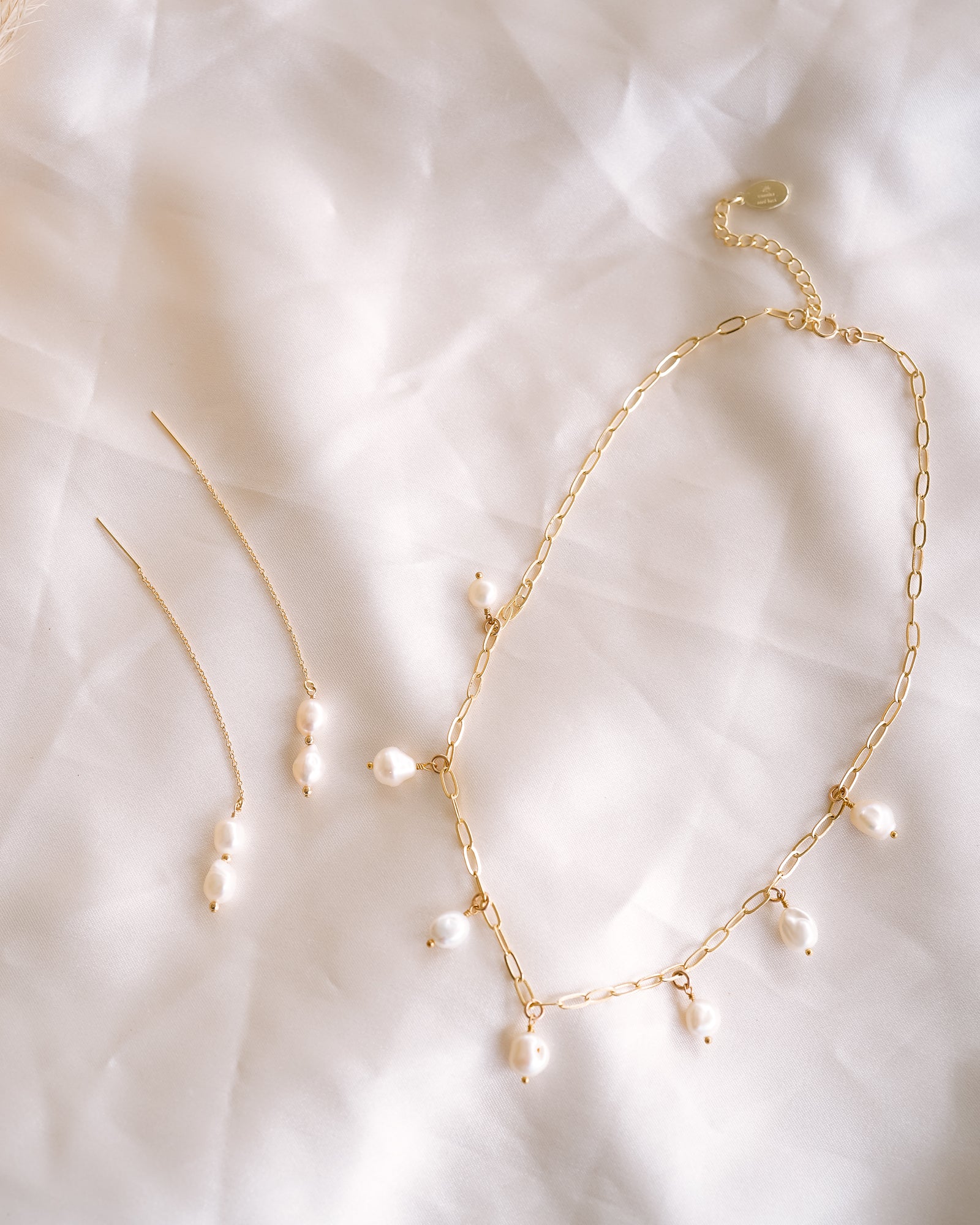 Phoebe Pearl Threaders - Wander + Lust Jewelry