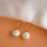 Emerson Pearl Ear Jacket Drops - Wander + Lust Jewelry