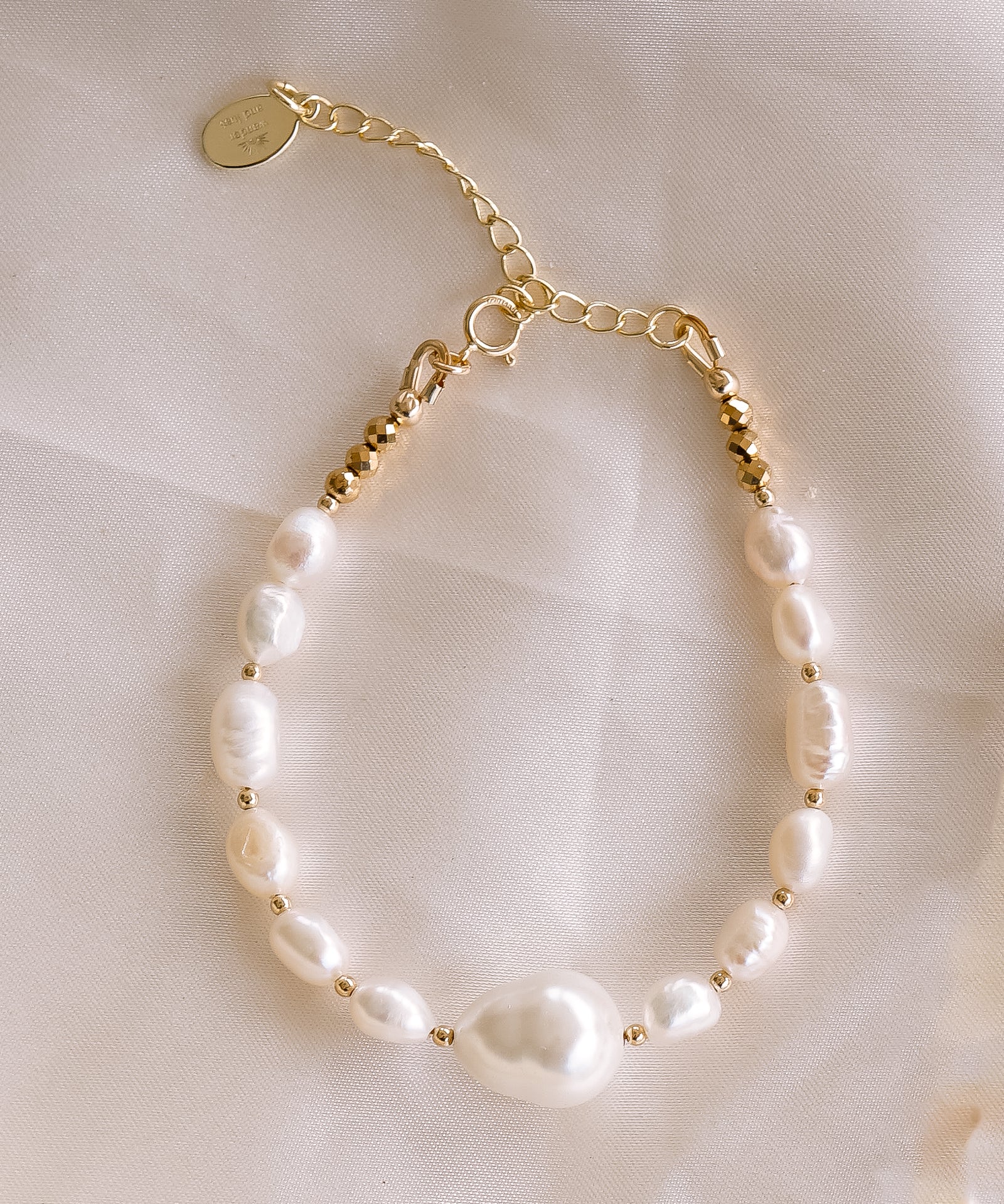 Emerson Pearl Beaded Bracelet - Wander + Lust Jewelry