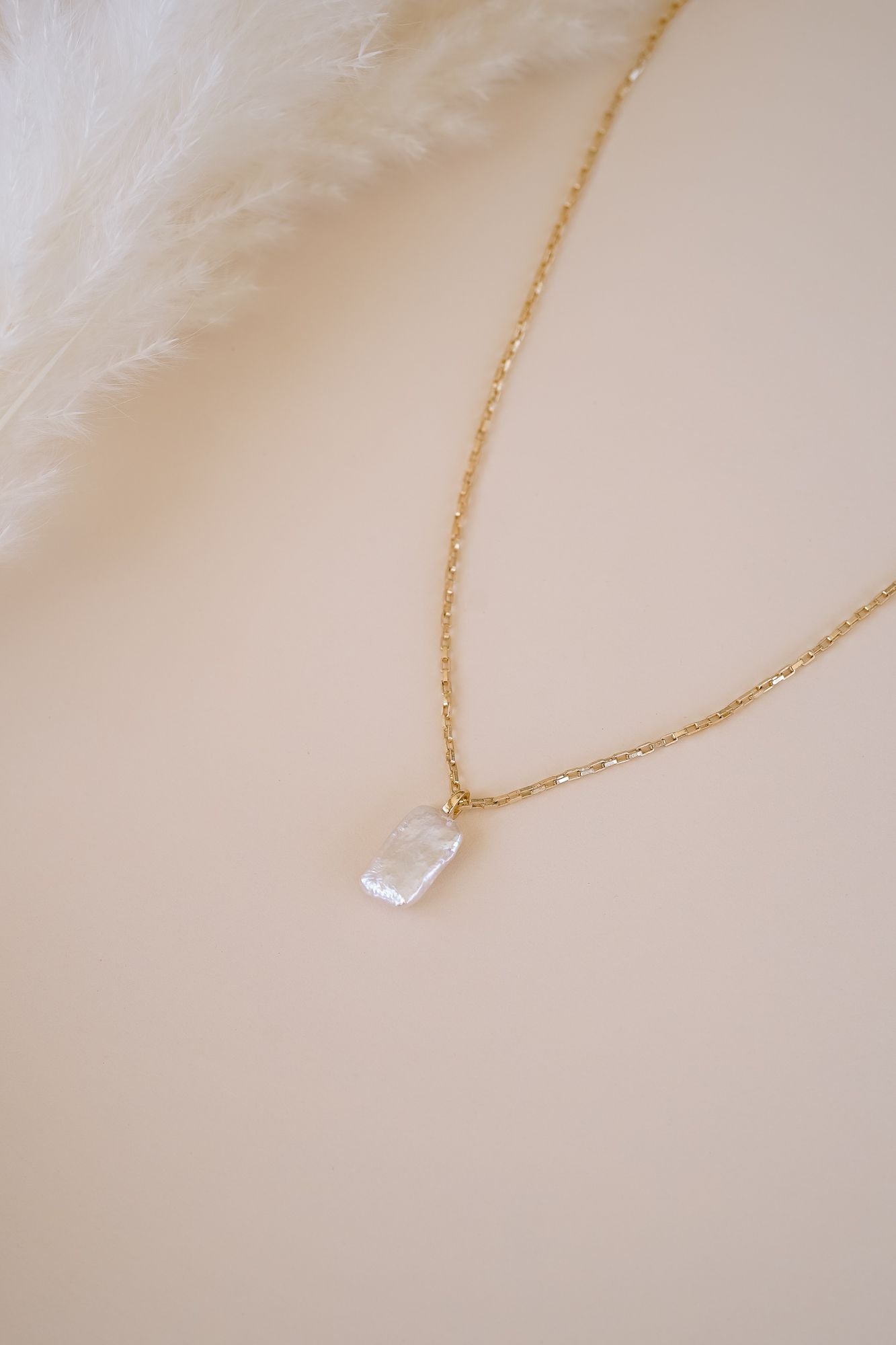 Lucia Pearl Pendant Necklace - Wander + Lust Jewelry