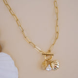 Capri Pearl Toggle Necklace - Wander + Lust Jewelry