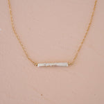 Vivienne Stick Pearl Necklace - Wander + Lust Jewelry
