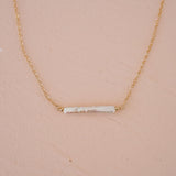 Vivienne Stick Pearl Necklace - Wander + Lust Jewelry