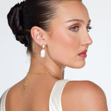 Elowen Baroque Pearl Drop Earrings - Wander + Lust Jewelry