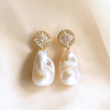 Stella Baroque Pearl Earrings