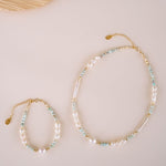 Solene Beaded Turquoise Bracelet - Wander + Lust Jewelry