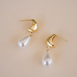 Ella Pearl Drop Earrings - Wander + Lust Jewelry