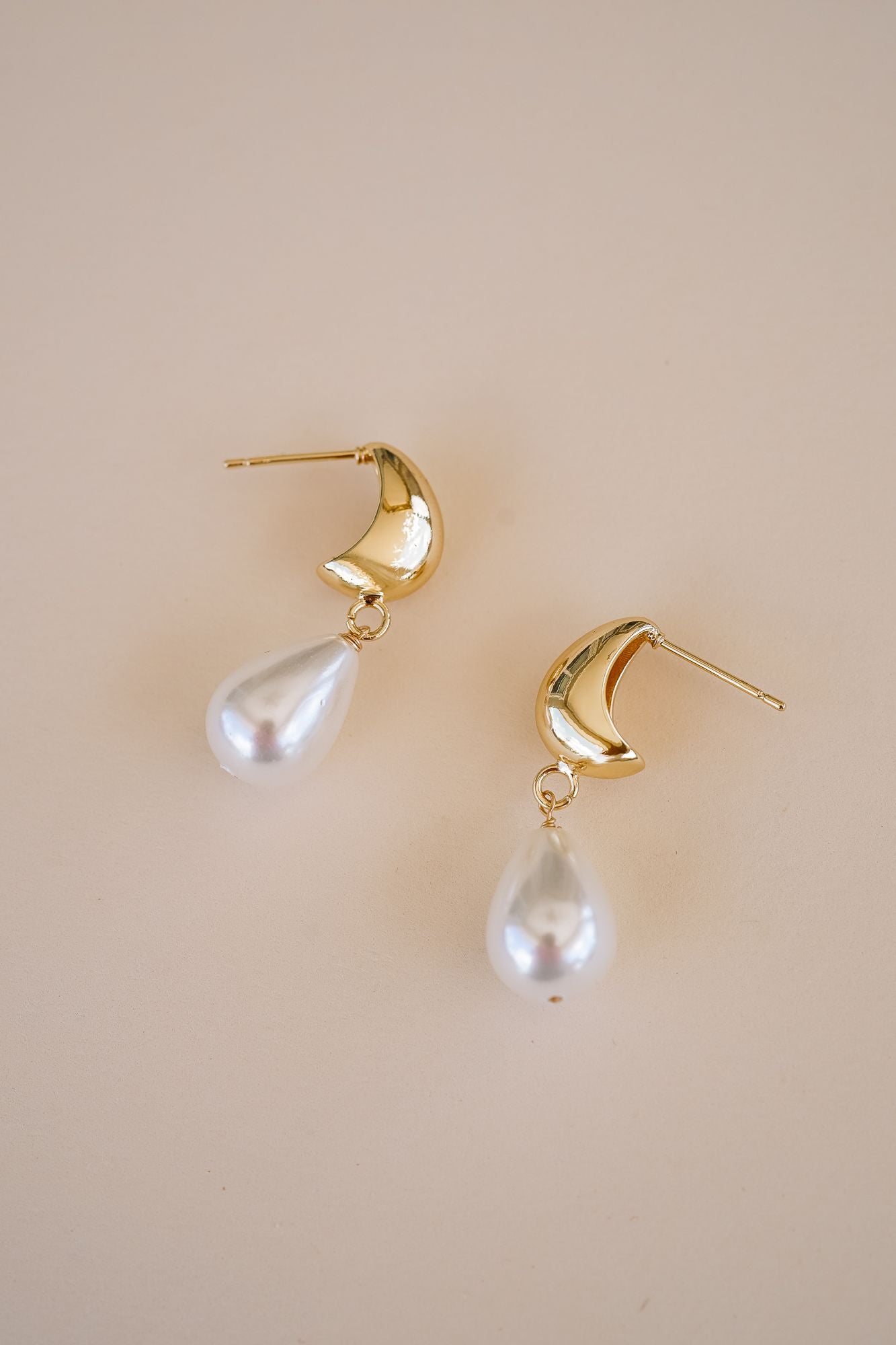 Ella Pearl Drop Earrings - Wander + Lust Jewelry