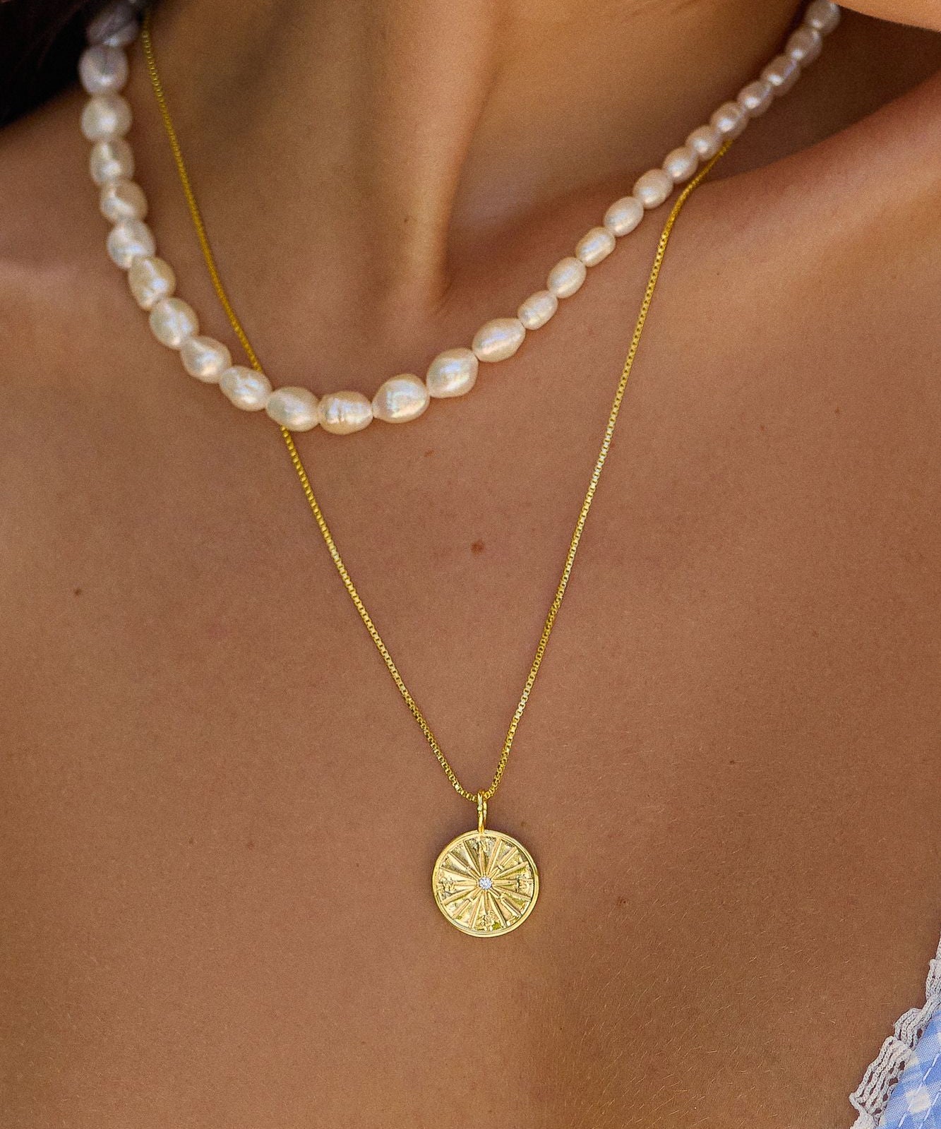 The Nomad Compass Necklace