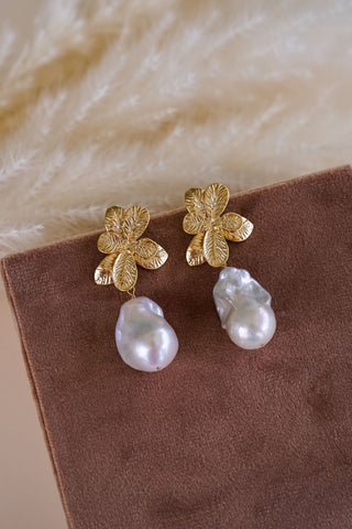 Paloma Pearl Drop Earrings