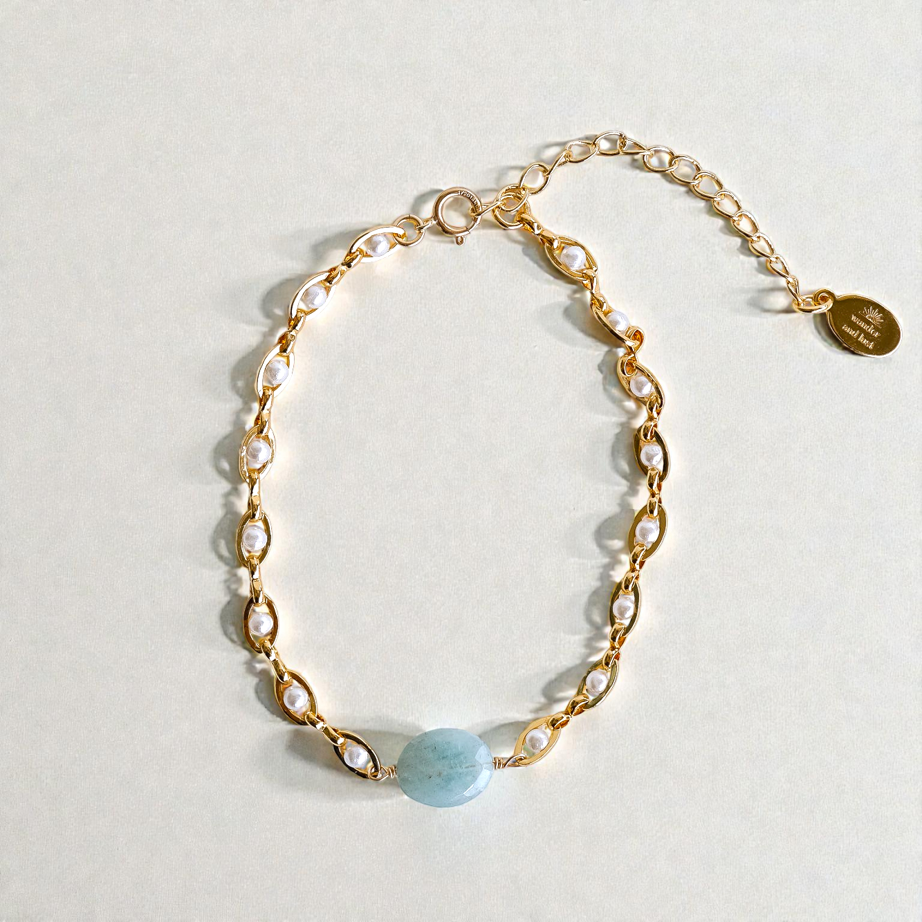 Ever After Blue Pearl Bracelet - Wander + Lust Jewelry