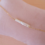 Vivienne Stick Pearl Necklace - Wander + Lust Jewelry