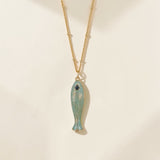 Pesca Necklace — Satellite Chain