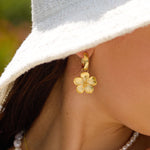 Bloom Hoop Earrings - Wander + Lust Jewelry