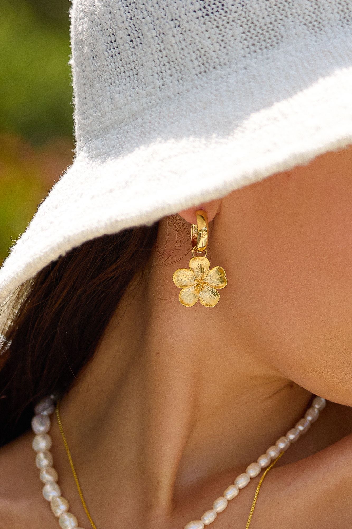 Bloom Hoop Earrings - Wander + Lust Jewelry