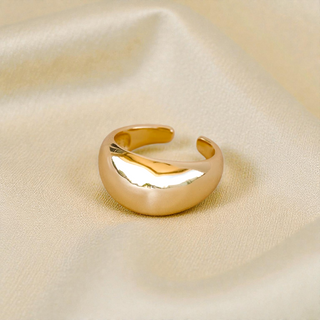 Hailey Dome Gold Ring - Wander + Lust Jewelry