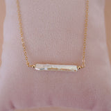 Vivienne Stick Pearl Necklace - Wander + Lust Jewelry