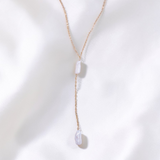Kiara Pearl Y Necklace