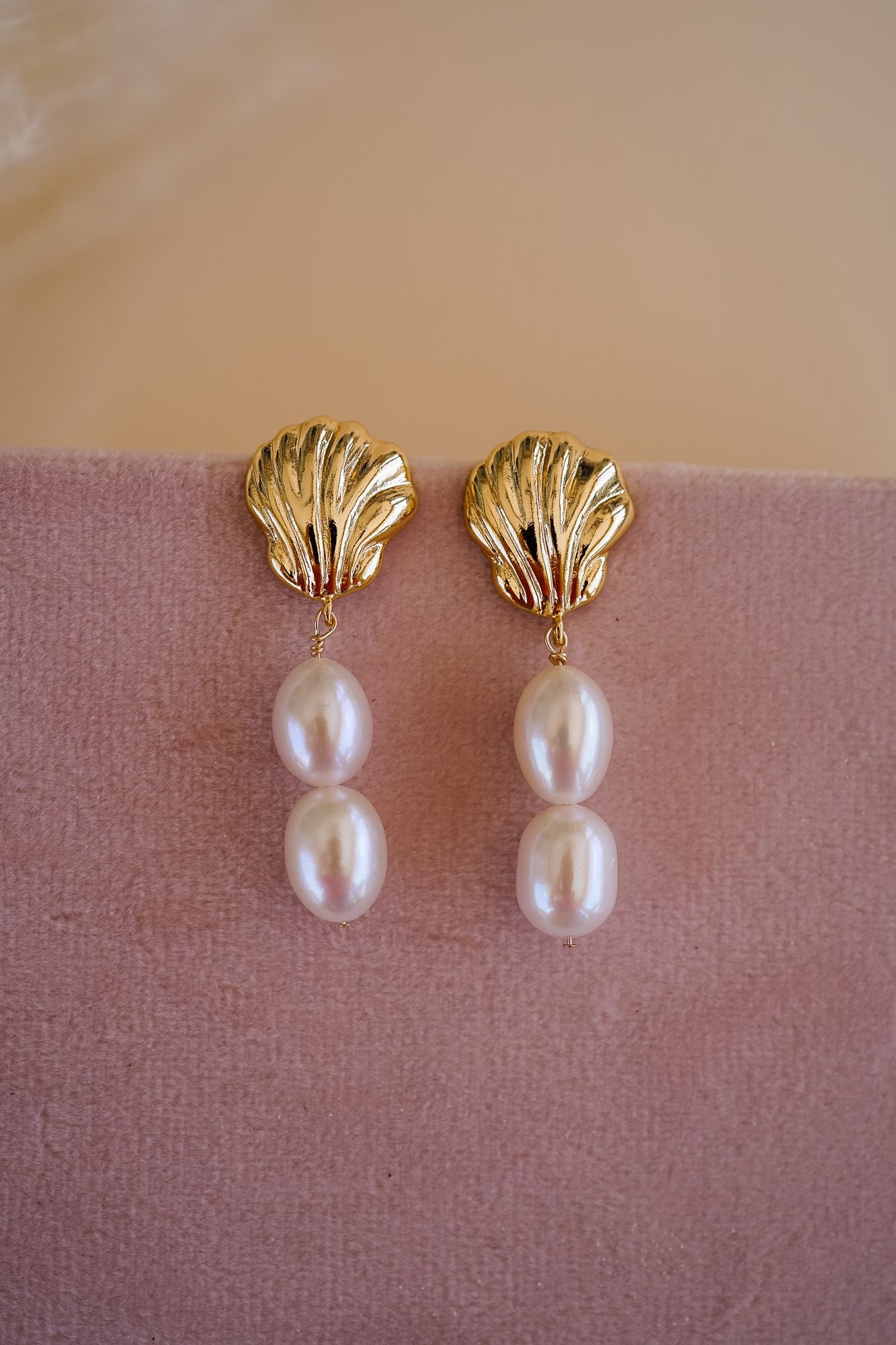 Shelly Pearl Drop Earrings - Wander + Lust Jewelry