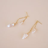 Lyla Keshi Pearl Drop Earrings