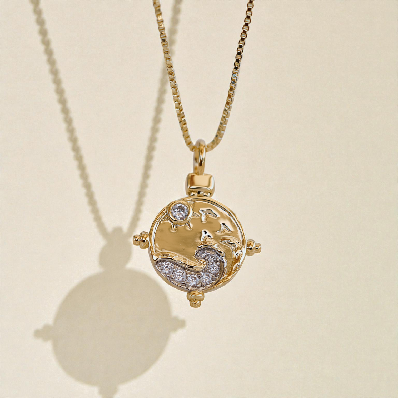 Making Waves Pendant Necklace