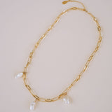 Lyla Pearl Statement Necklace