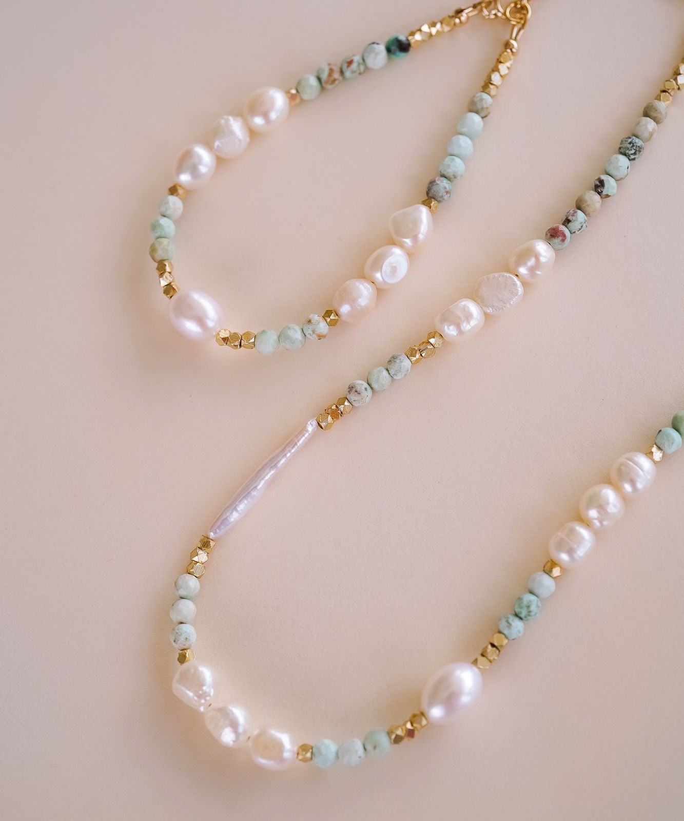 Solene Beaded Turquoise Bracelet - Wander + Lust Jewelry