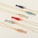 Pesca Necklace — Satellite Chain