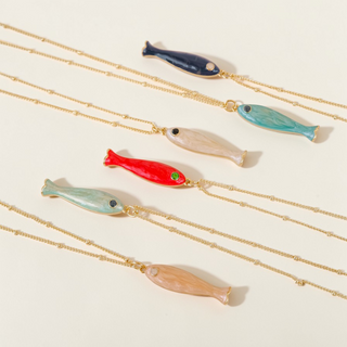 Pesca Necklace — Satellite Chain