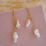 Lyla Keshi Pearl Drop Earrings