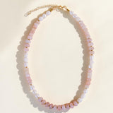 Alba Rose Quartz & Pearl Choker