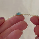 Something Blue Pearl Bracelet — product video