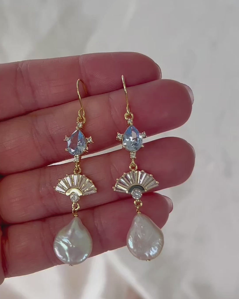 Lydia Pearl Earrings — product video
