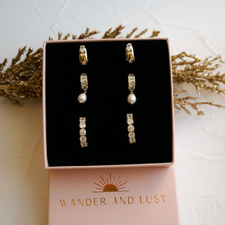 Hoop Lover Earring Set