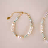 Solene Beaded Turquoise Bracelet - Wander + Lust Jewelry