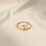 Sol Sculptural Twist Ring - Wander + Lust Jewelry