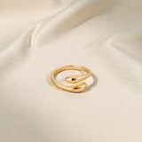 Sol Sculptural Twist Ring - Wander + Lust Jewelry