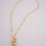 Capri Pearl Toggle Necklace - Wander + Lust Jewelry