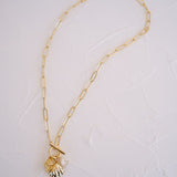 Capri Pearl Toggle Necklace - Wander + Lust Jewelry
