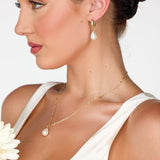 Ella Teardrop Pearl Necklace