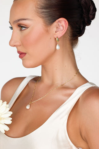 Ella Pearl Drop Earrings