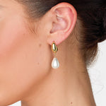 Ella Pearl Drop Earrings - Wander + Lust Jewelry
