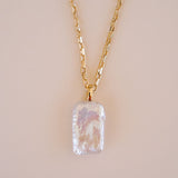 Lucia Pearl Pendant Necklace - Wander + Lust Jewelry